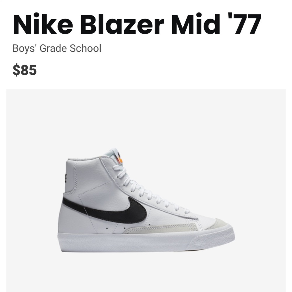 Big Kids Nike Blazers